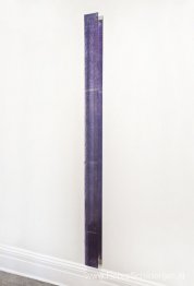 Violette verticale balk