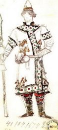 Prins Yuri (kostuumontwerp voor de opera "The Enchantress")
