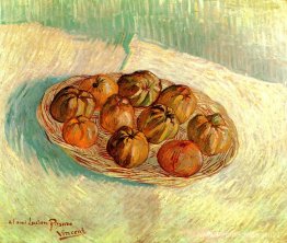 Stilleven met mand met appels (aan Lucien Pissarro)