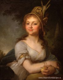 Portret van EN Arsenyeva