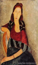Portret van Jeanne Hebuterne