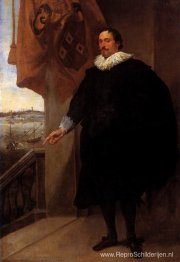 Portret van Nicolaes van der Borght
