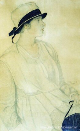 Portret van Sjisjanovskaja Portret van Sjisjanovskaja