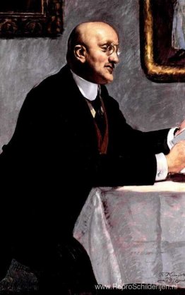 Portret van de kunstenaar Igor Grabar Portret van de kunstenaar Igor Grabar