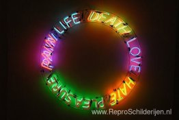 Leven Dood Liefde Haat Plezier Pijn Leven Dood Liefde Haat Plezier Pijn