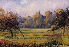 Landschap bij Bazincourt Landschap bij Bazincourt