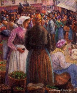 Markt in Pontoise Markt in Pontoise