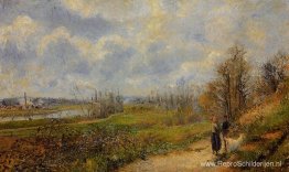 La Sente du Chou, vlakbij Pontoise La Sente du Chou, vlakbij Pontoise