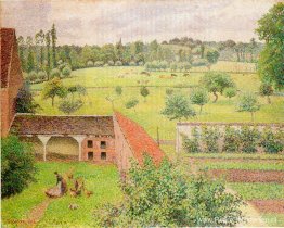 Kijk door een raam, Eragny Kijk door een raam, Eragny