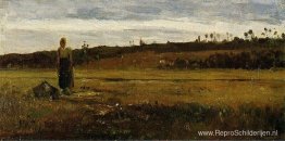 Landschap bij Le Varenne Saint Hilaire Landschap bij Le Varenne Saint Hilaire