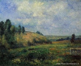 Landschap, vlakbij Pontoise Landschap, vlakbij Pontoise