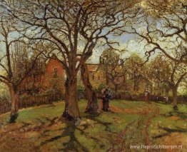 Kastanjebomen, Louveciennes, lente Kastanjebomen, Louveciennes, lente