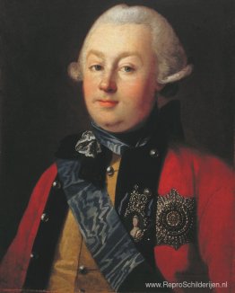 Portret van Prins G.G. Orlov Portret van Prins G.G. Orlov