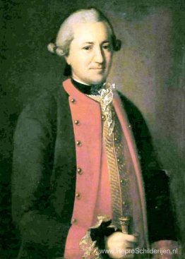 Portret van majoor van het legerkorps Portret van majoor van het legerkorps