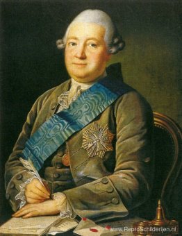 Portret van Adam Vasilevich Olsoefjev Portret van Adam Vasilevich Olsoefjev