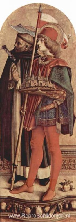 Sint Petrus Martelaar en Sint Venetianus van Camerino Sint Petrus Martelaar en Sint Venetianus van Camerino