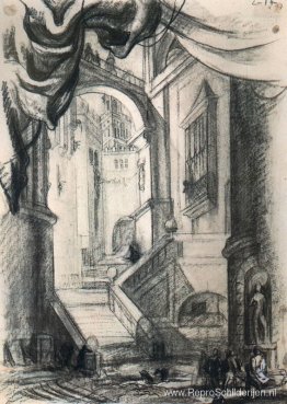 Don Juan Tenorio. Sevilla straat Don Juan Tenorio. Sevilla straat