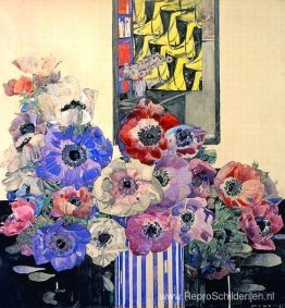 Stilleven van anemonen Stilleven van anemonen