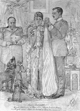 Voorbereiding op een marineacademiefestival Voorbereiding op een marineacademiefestival