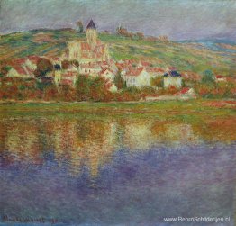 Vetheuil, roze effect Vetheuil, roze effect