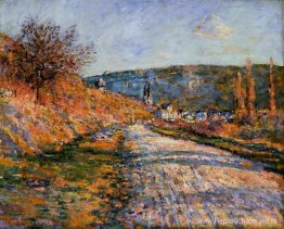 De weg naar Vetheuil De weg naar Vetheuil