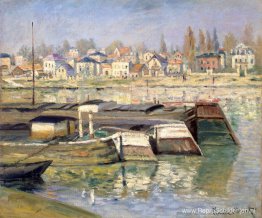 De Seine bij Asnières De Seine bij Asnières