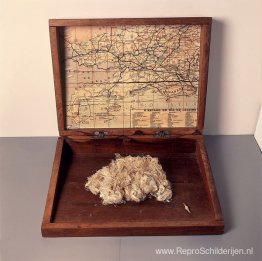 Fysieke kunst: koorden / 30 km verlengde lijn Fysieke kunst: koorden / 30 km verlengde lijn