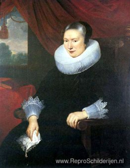 Portret van een dame Portret van een dame