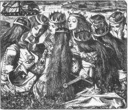 Koning Arthur en de huilende koninginnen Koning Arthur en de huilende koninginnen