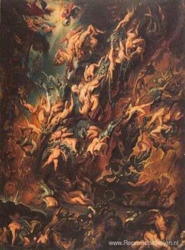 De val der verdoemden (kopie naar Rubens) De val der verdoemden (kopie naar Rubens)