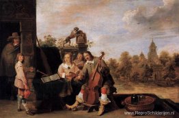 De schilder en zijn gezin De schilder en zijn gezin
