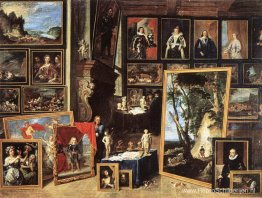 De galerij van aartshertog Leopold in Brussel De galerij van aartshertog Leopold in Brussel