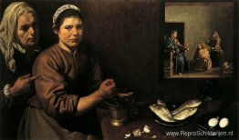 Christus in het Huis van Maria en Martha Christus in het Huis van Maria en Martha