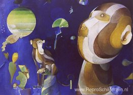 Mens en aap Mens en aap