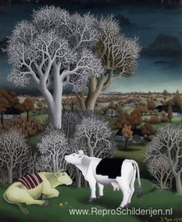 Koeien in een landschap Koeien in een landschap