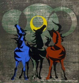 Hinnikende paarden Hinnikende paarden