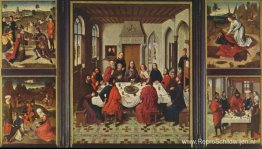 Gevleugeld altaar in Sint-Pieter in Leuven Gevleugeld altaar in Sint-Pieter in Leuven
