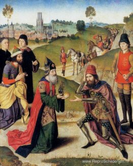 De ontmoeting van Abraham en Melchizedek De ontmoeting van Abraham en Melchizedek