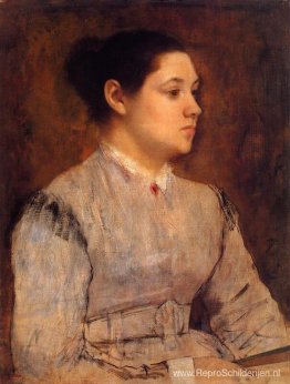Portret van een jonge vrouw Portret van een jonge vrouw
