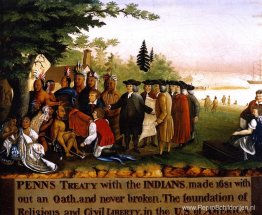 Penn's Verdrag met de Indianen Penn's Verdrag met de Indianen