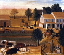 De residentie van David Twinning in 1785 De residentie van David Twinning in 1785