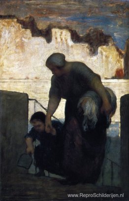 De wasvrouw De wasvrouw