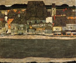 Huizen aan de rivier (de oude stad) Huizen aan de rivier (de oude stad)