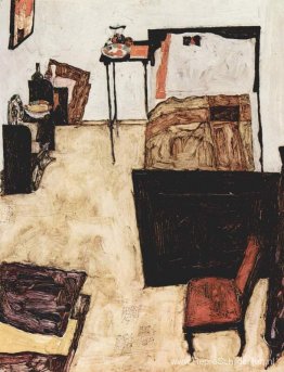 Schiele's kamer in Neulengbach Schiele's kamer in Neulengbach