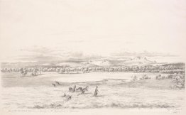 Uitzicht op de Ben Lomond Range vanaf een opening in het Epping Uitzicht op de Ben Lomond Range vanaf een opening in het Epping