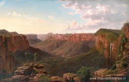 Govett's Leap en Grose River Valley, Blue Mountains, New South W Govett's Leap en Grose River Valley, Blue Mountains, New South W
