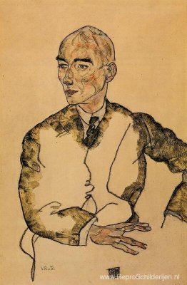 Portret van Dr. Viktor Ritter von Bauer Portret van Dr. Viktor Ritter von Bauer