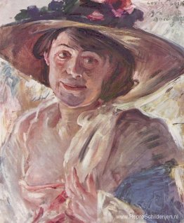 Portret van Charlotte Berend-Corinth Portret van Charlotte Berend-Corinth