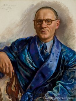 Portret van Alexandre Popoff in een smokingjasje Portret van Alexandre Popoff in een smokingjasje