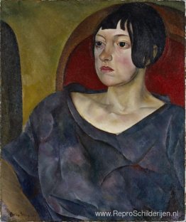 Portret Van Een Vrouw Portret Van Een Vrouw
